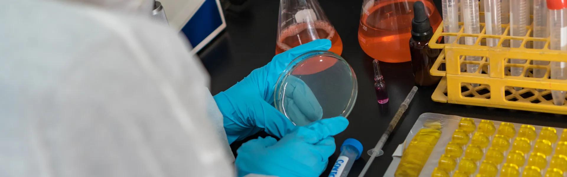 Lab testing