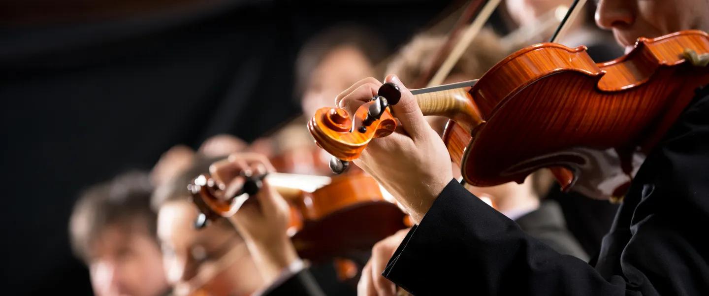 scom orchestral instruments banner