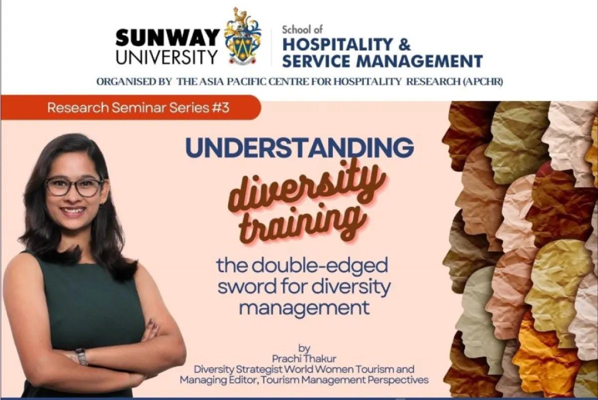 APCHR #3 Research Seminar: Understanding Diversity Training: The Double Edged Sword for Diversity Management