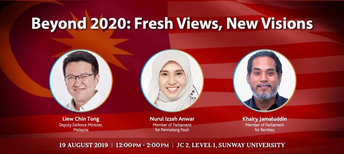 Beyond 2020: Fresh Views, New Visions