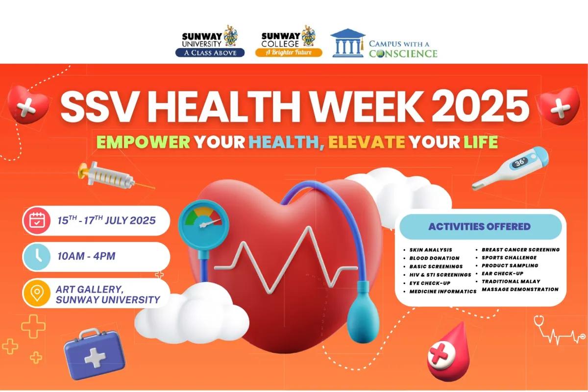 Health Week 2025 - Empower Your Health, Elevate Your Life!