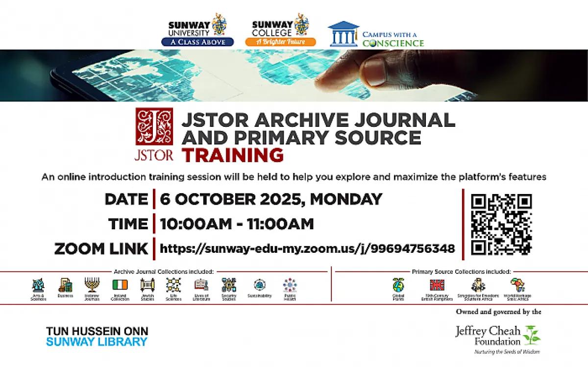 JSTOR Archive Journal 7 Primary Source Training