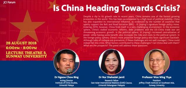 Is China Heading Towards Crisis?