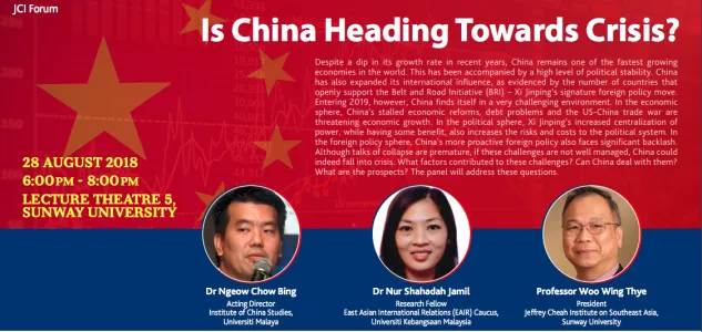 Is China Heading Towards Crisis?