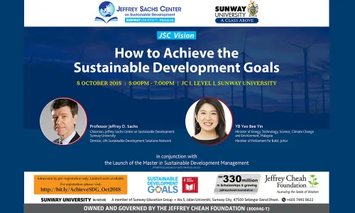 How to Achieve the Sustainable Development Goals
