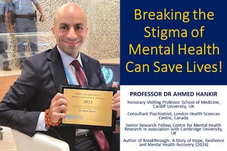 Talk by Prof Ahmed Hankir - The Wounded Healer