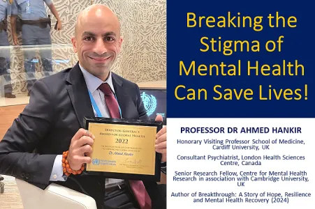 Talk by Prof Ahmed Hankir - The Wounded Healer