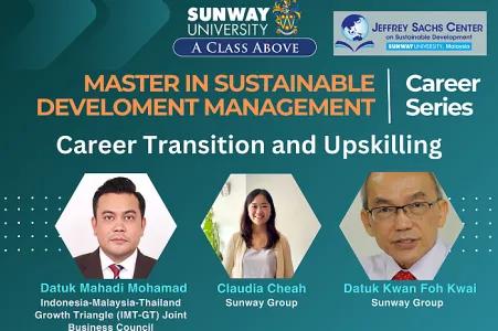 Navigating a Career in Sustainability - Insights from Master in Sustainable Development Management Alumni
