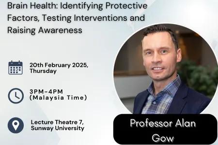 Seminar on Brain Health by Professor Alan Gow