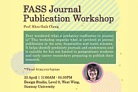 FASS Journal Publication Workshop