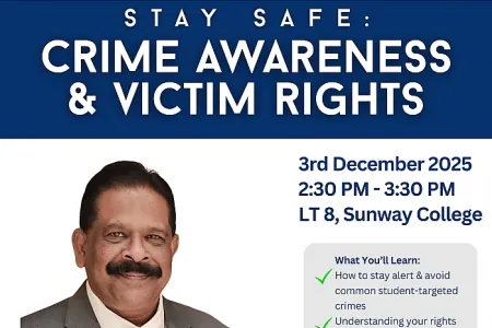 Crime Awareness &amp; Your Rights as a Victim - Special Talk by Dato’ Seri A. Thaiveegan