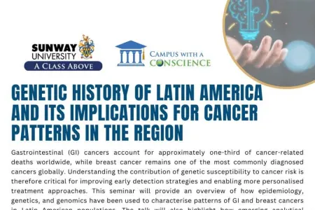 Genetic History of Latin America and Its Implications for Cancer Patterns in the Region