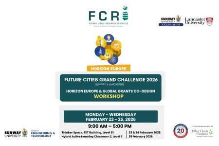 Future Cities Grand Challenge 2026 Workshop