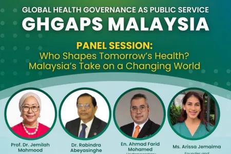Who Shapes Tomorrow's Health? Malaysia's take on a Changing World