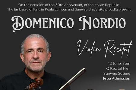 Domenico Nordio – Violin Recital