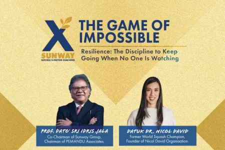 The Game of Impossible featuring Prof. Dato' Sri Idris Jala and Datuk Nicol David