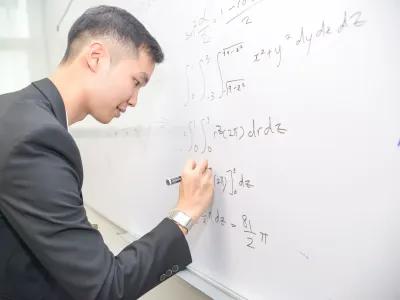 Student writing