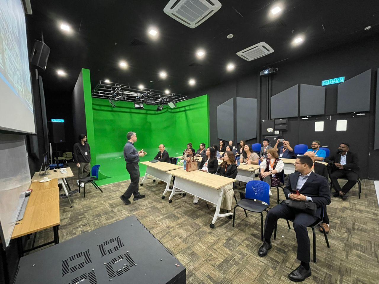 Dr. Mayco, Associate Dean at the School of Arts (SOA), has been illuminating our dedicated partners with his profound expertise in the art of movie development