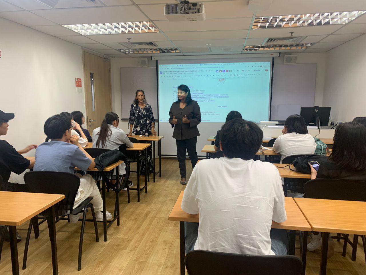 Otemon High School Students Visit Sunway Campus