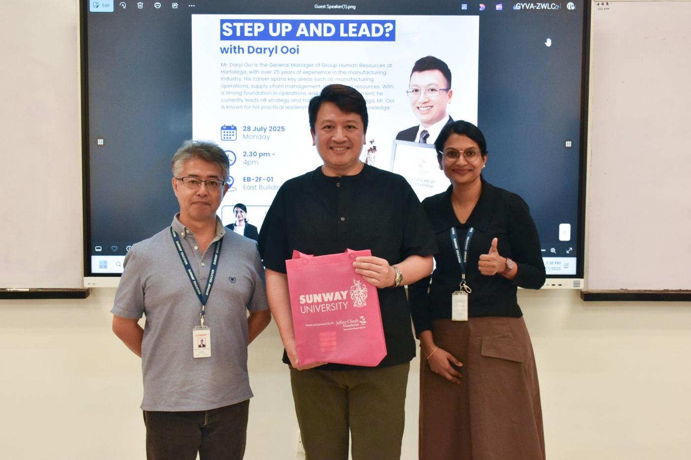 "Are You Ready to Step Up and Lead?" with Daryl Ooi