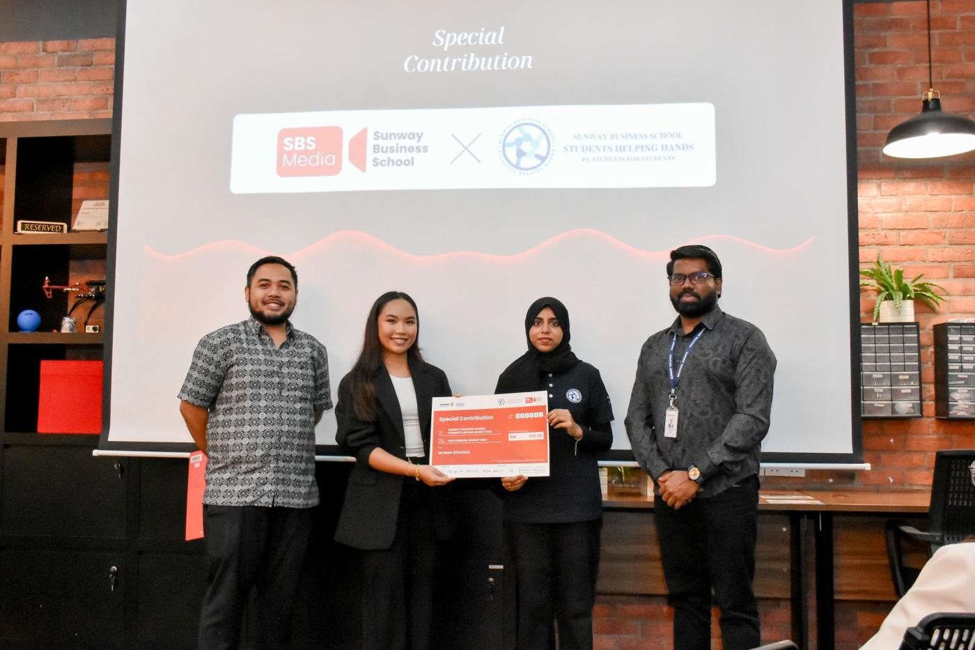 SBS Media Installation Ceremony