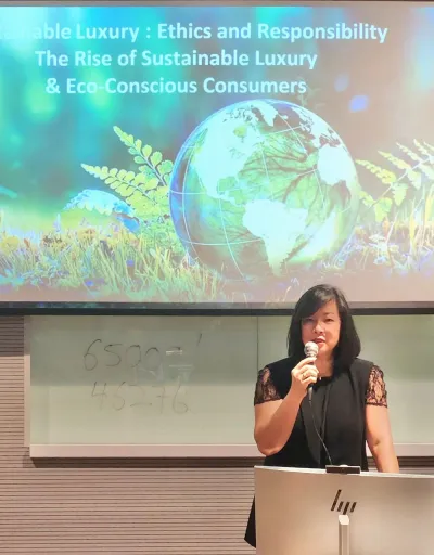 Exploring the Future of Sustainable Luxury with Adjunct Professor Jackie Hoo