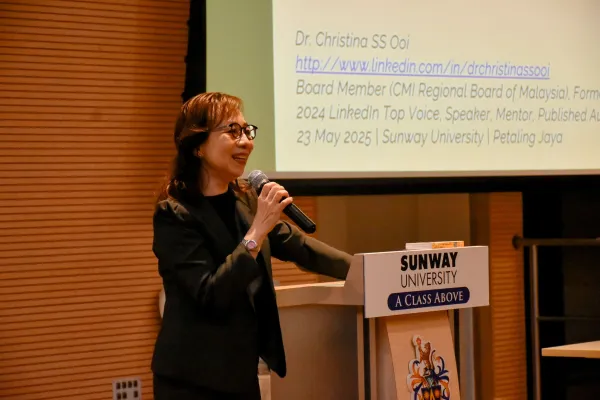What it Takes to be a Sustainable Leader by Dr Christina SS Ooi
