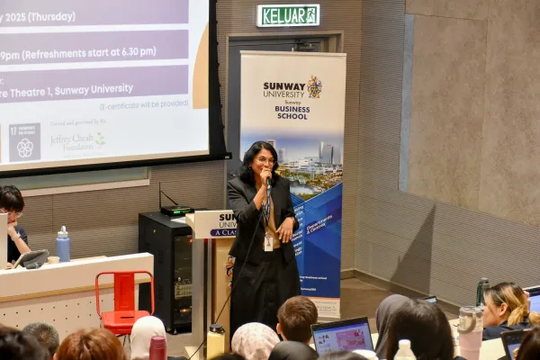 Sunway Business School Alumni Sharing Session: Inspiring Future Entrepreneurs