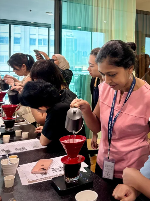 Coffee Appreciation Workshop by the School of Hospitality and Tourism Management
