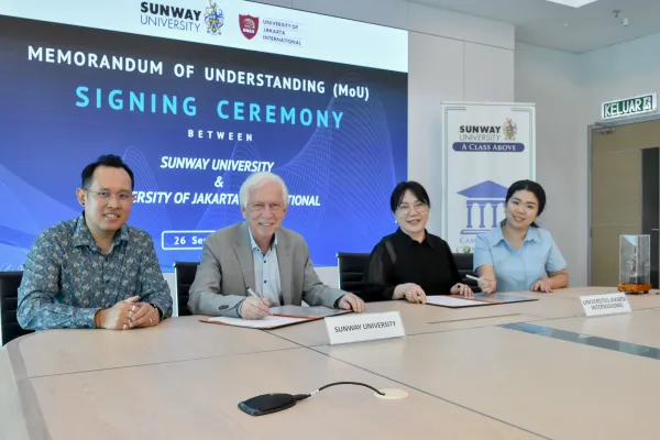 Sunway University & Universitas Jakarta Internasional