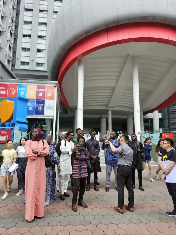 Do Well by Doing Good: Senegal Students Explore Sunway’s Sustainable Campus