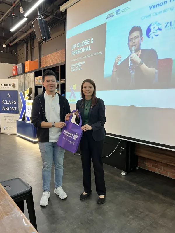 ZUS Coffee’s Venon Tian Shares Realities of Entrepreneurship