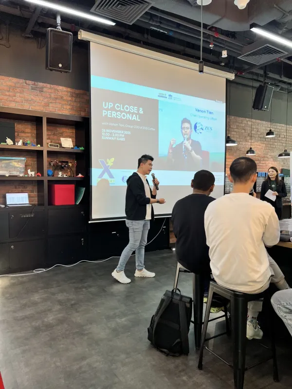 ZUS Coffee’s Venon Tian Shares Realities of Entrepreneurship