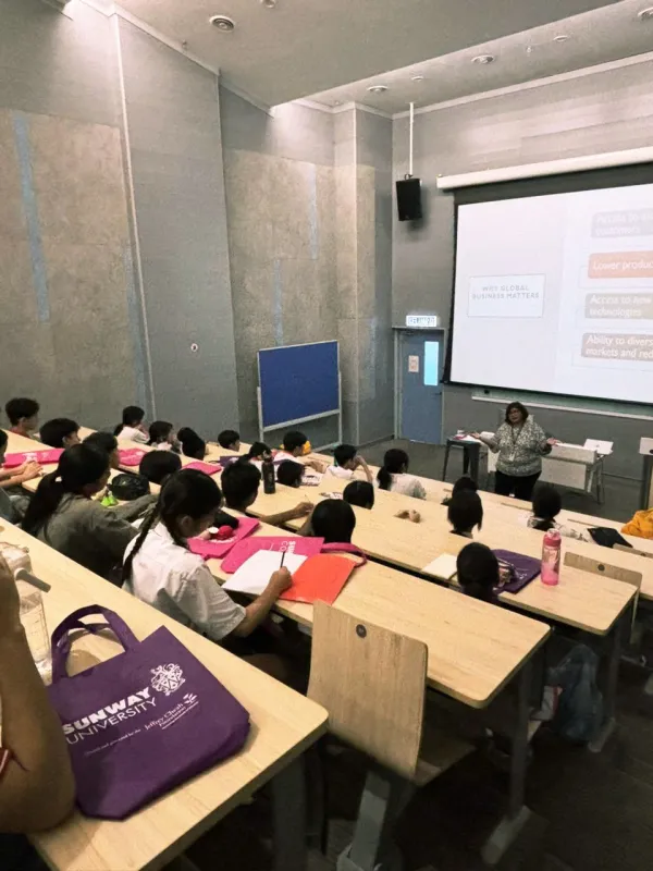 Inspiring Future Engineers & Business Leaders at Sunway University!
