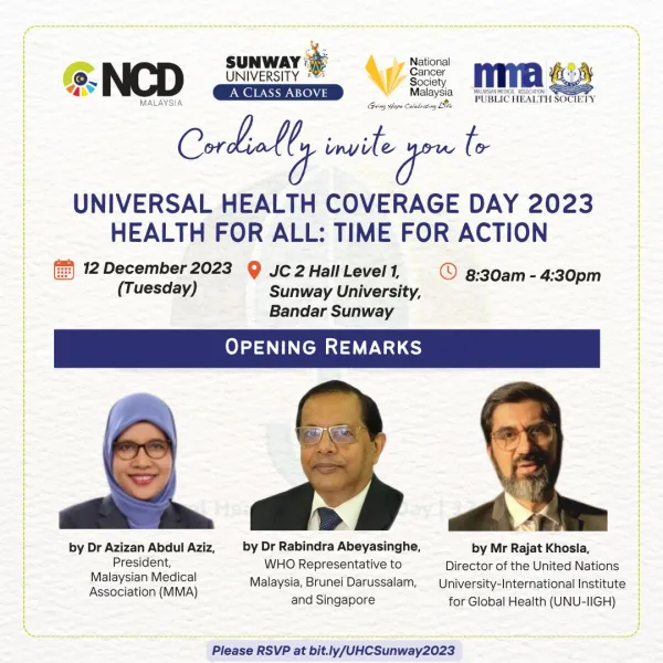 Universal Health Coverage (UHC) Day Malaysia 2023