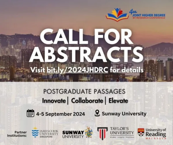 The Joint Higher Degree by Research Conference