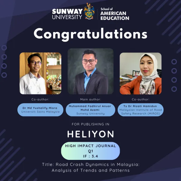 High Impact Journal Q1 Published in HELIYON (IF 3.4) by Muhammad Fadhirul Anuar Mohd Azami