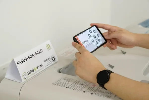 The ThinkB4Print campaign
