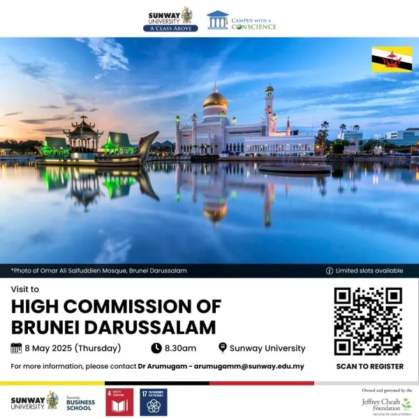 Sunway Business School Embassy Series - High Commission of Brunei Darussalam in Malaysia