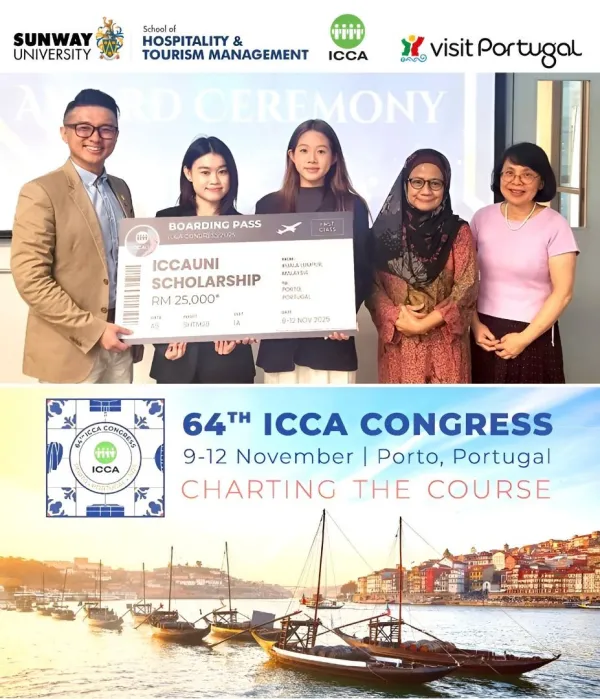 From Sunway to Porto: ICCAUni Scholarship Recipients Head to ICCA Congress 2025