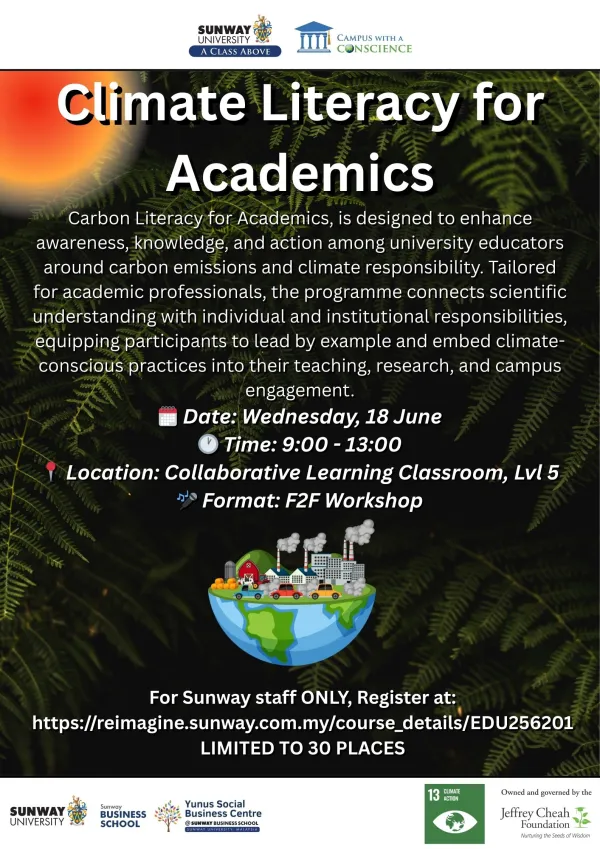 Climate Literacy for Academics