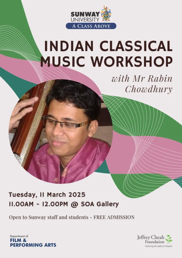 Indian Classical Music Workshop with Vocalist Rabin Chowdhury