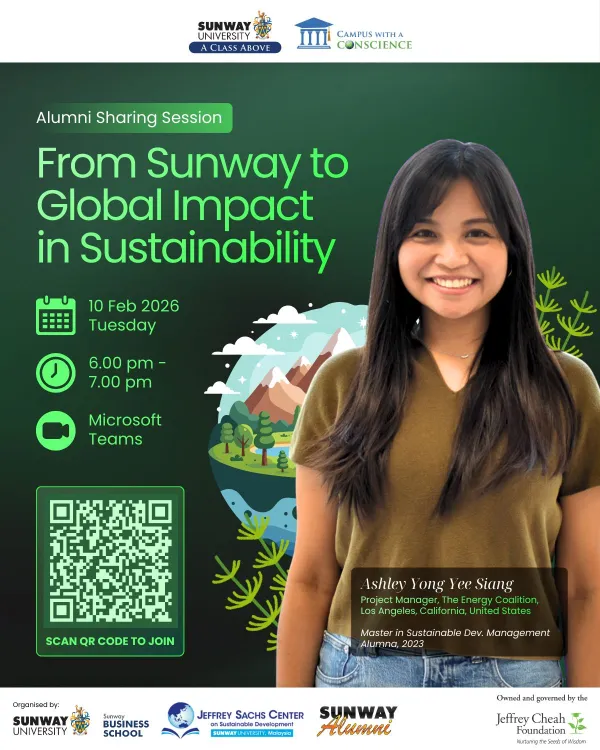 From Sunway to Global Impact in Sustainability