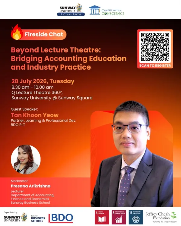 Fireside Chat: Beyond Lecture Theatre: Bridging Accounting Education and Industry Practice