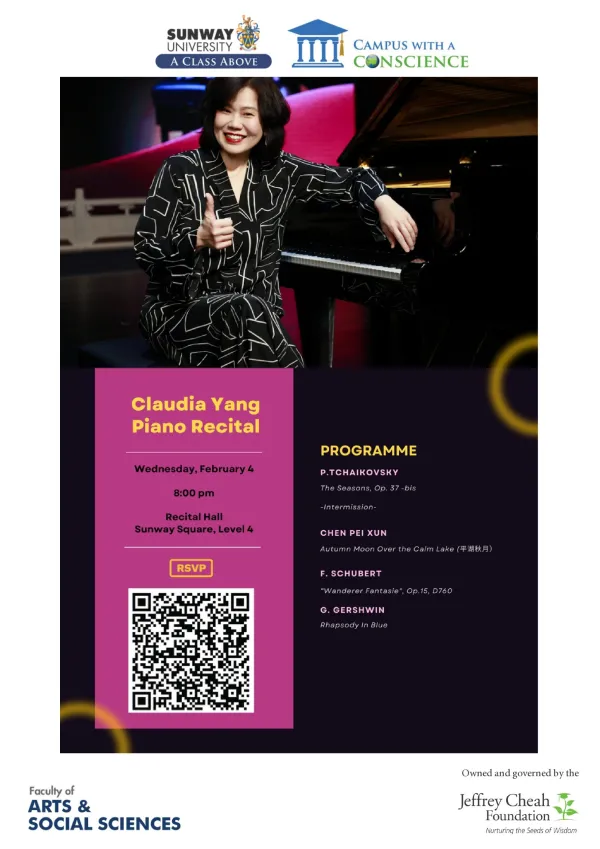 Claudia Yang Piano Recital