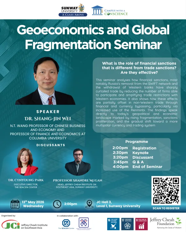 Geoeconomics and Global Fragmentation Seminar