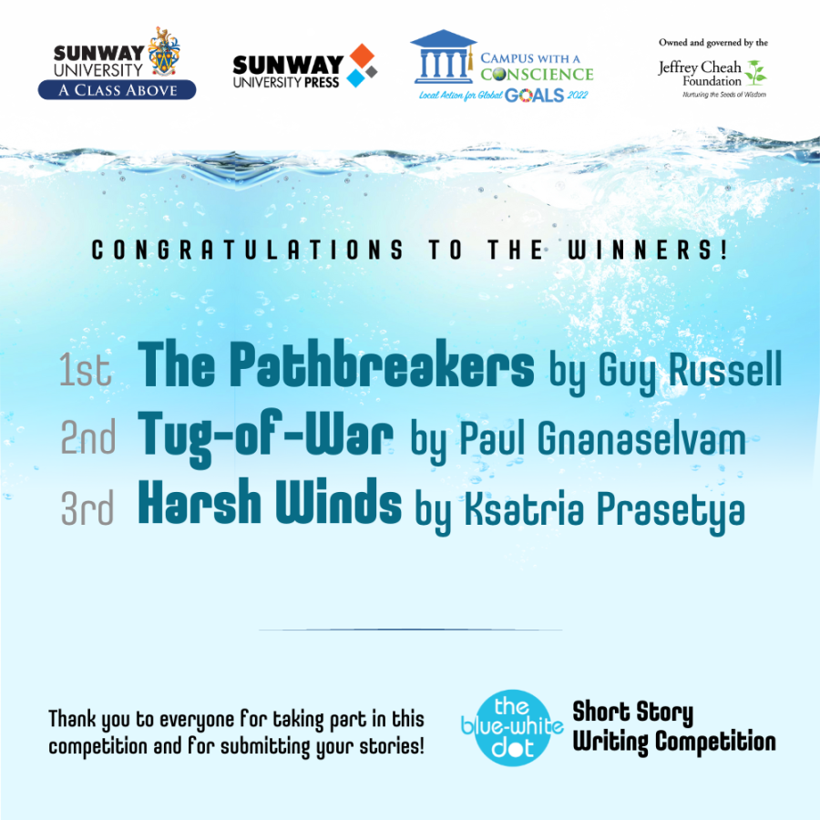 The Blue-White Dot Short Story Writing Competition Winners Announced!