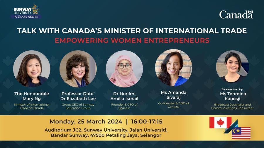 Talk with Canada's Minister of International Trade