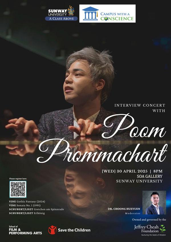 Interview Concert with Poom Prommachart