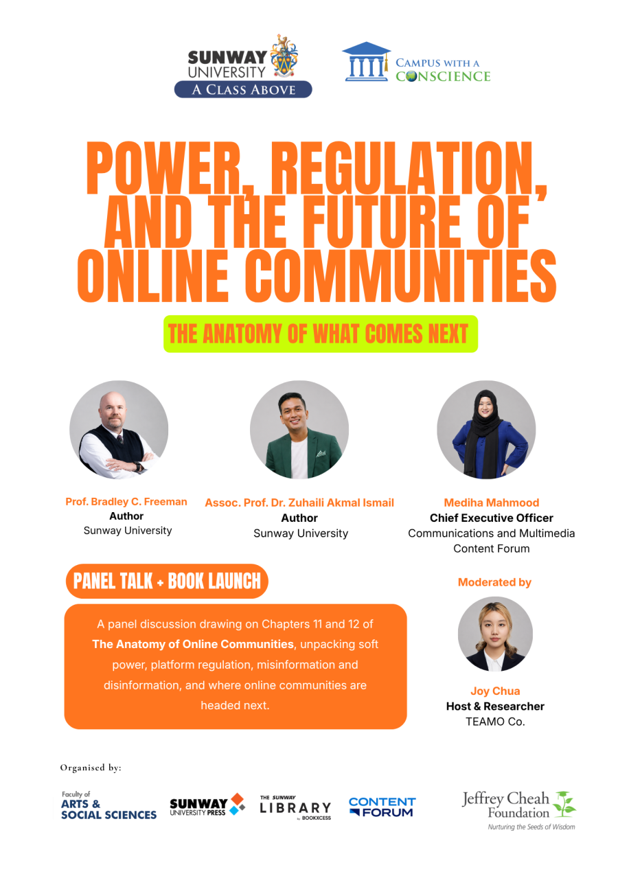 The Anatomy of Online Communities: Panel Talk and Book Launch